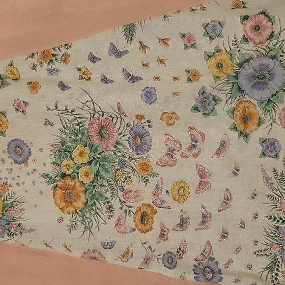 Vintage Gunne Sax Dress Style Cottagecore 70's Maxi Lace Flowers Small - Picture 3 of 8